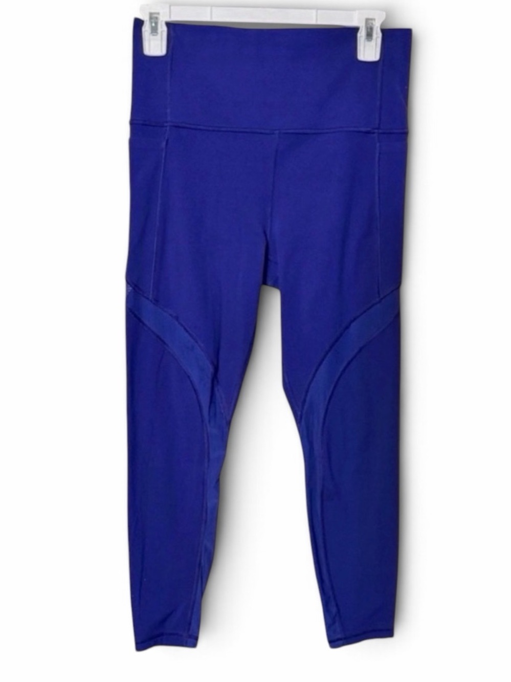 Athleta Salutation Stash Pocket II Mesh 7/8 Tight-Poseidon Blue Size Small